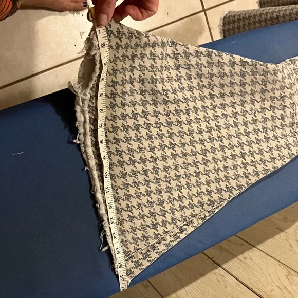 Rare houndstooth pattern Just Float on Printed Flare Jeans size 28 - Picture 8 of 10